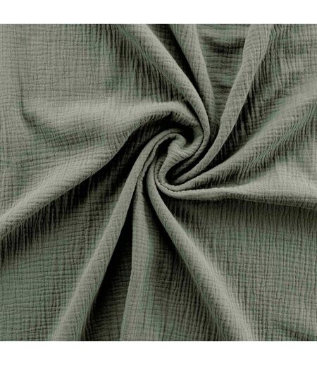 Parure de Lit 3 Pièces Angelia 260x240cm Vert Kaki