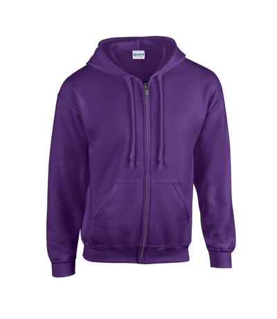 Veste À Capuche Adulte Violet Gildan