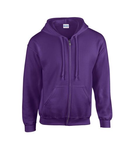 Veste À Capuche Adulte Violet Gildan