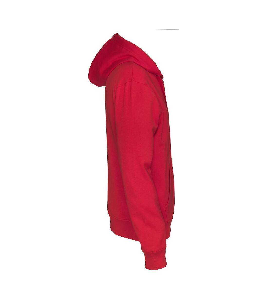 Veste à capuche homme rouge Cottover-4