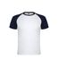 T-shirt indianapolis adulte blanc / bleu marine Roly-1