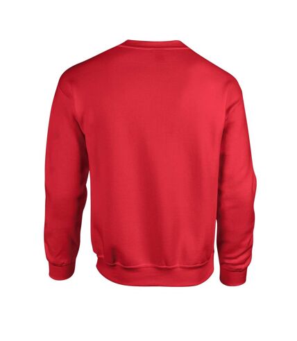 Gildan Mens Heavy Blend Sweatshirt (Red) - UTPC6249