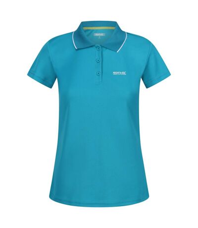 Polo manches courtes maverick femme bleu tahoe Regatta