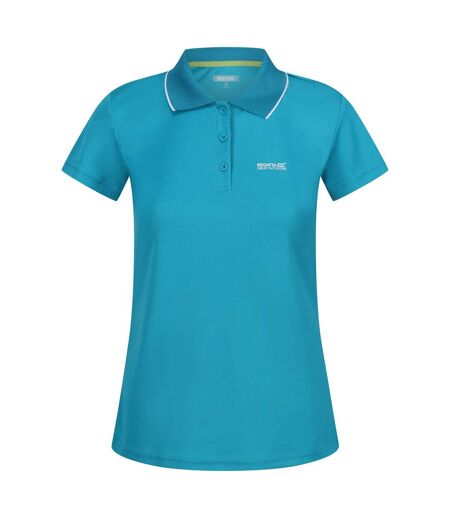 Polo manches courtes maverick femme bleu tahoe Regatta