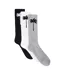 Pack Of 3  Unisex Adult Socks  Black White Grey Palm Angels-2