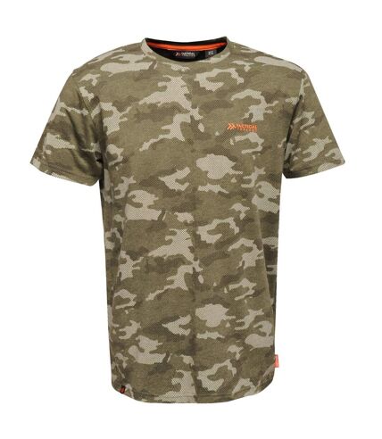Regatta - T-shirt manches courtes DENSE - Homme (Kaki foncé) - UTRG4242