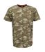 Regatta - T-shirt manches courtes DENSE - Homme (Kaki foncé) - UTRG4242