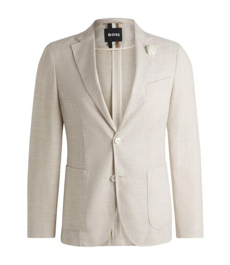 Veste De Costume C-hanry Homme Blanc Boss