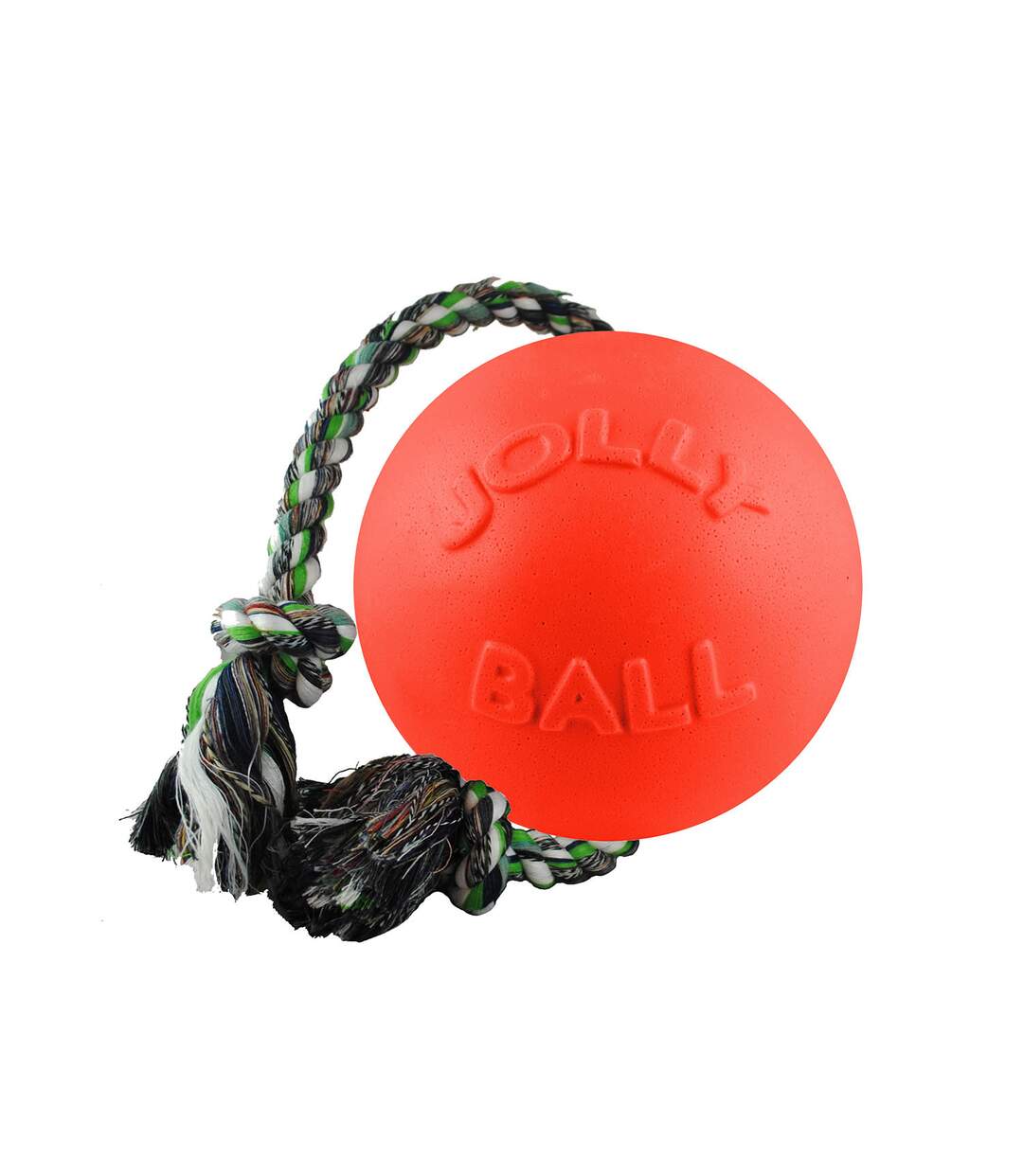 Balle pour chiens romp-n-roll 15,24 cm orange Jolly Pets