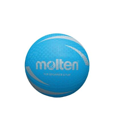 Molten - Ballon de volley-ball (Bleu / Argenté) (Taille 4) - UTCS1832