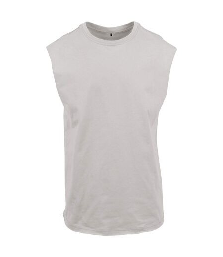 T-shirt Sans Manches Homme Gris Pâle New Morning Studios