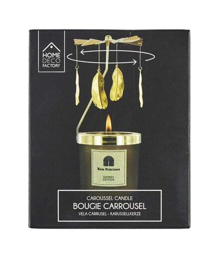 Bougie Parfumée Carrousel 8cm Bois & Gingembre