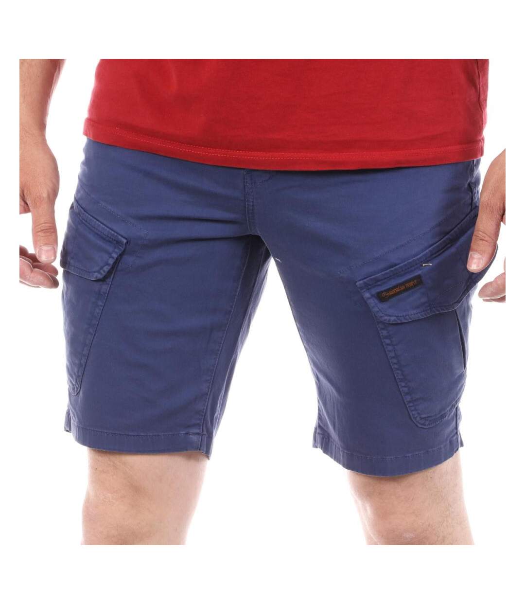 Short Bleu Homme American People Legend - L-1