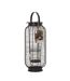 Lanterne en Métal Filaire 42cm Noir-5