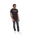 T-shirt Motif/style Billet De Un Dollar Homme Noir Kings Will Dream-4