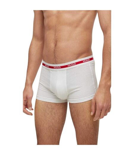 Lot De 3  Boxers Homme Blanc Hugo