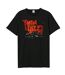 T-shirt Style Thin Lizzy Halloween Adulte Noir Amplified-1