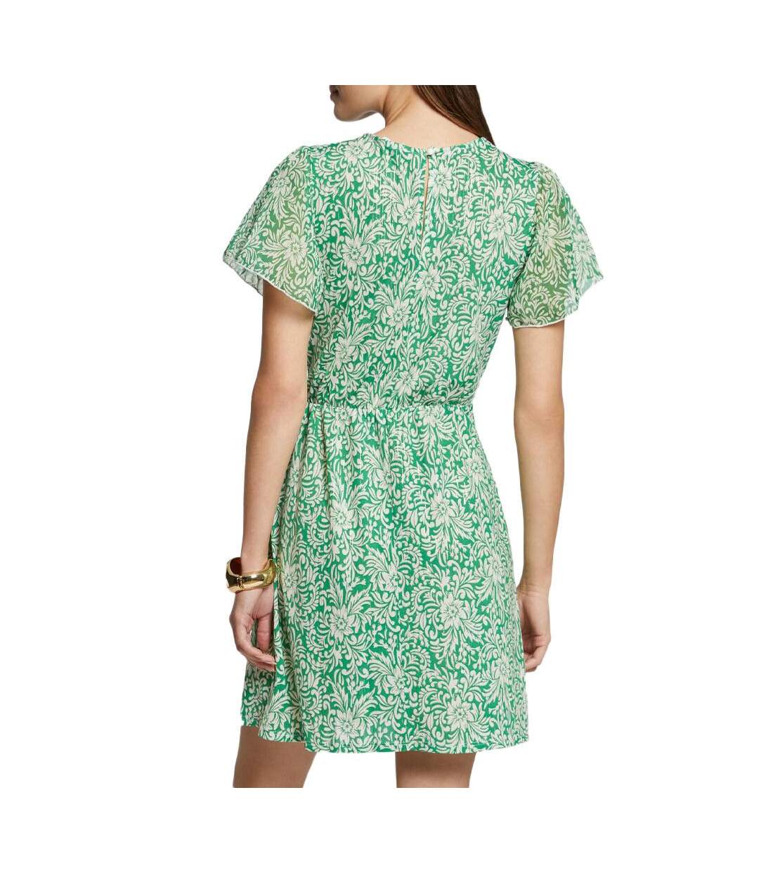 Robe Verte à Motifs Femme Robe Morgan Richie - 34