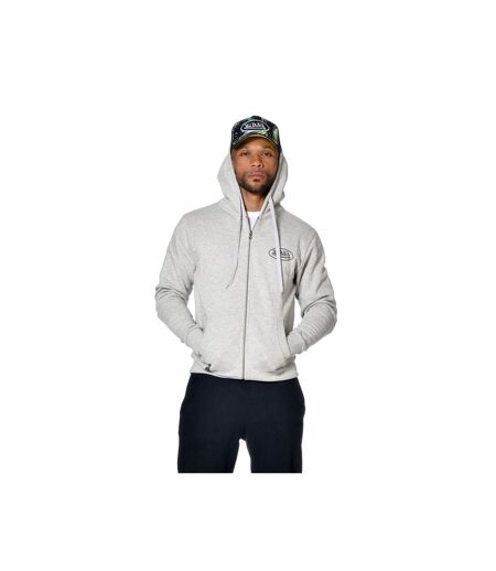 Sweat homme zippé à capuche imprimé devant Sliman Vondutch