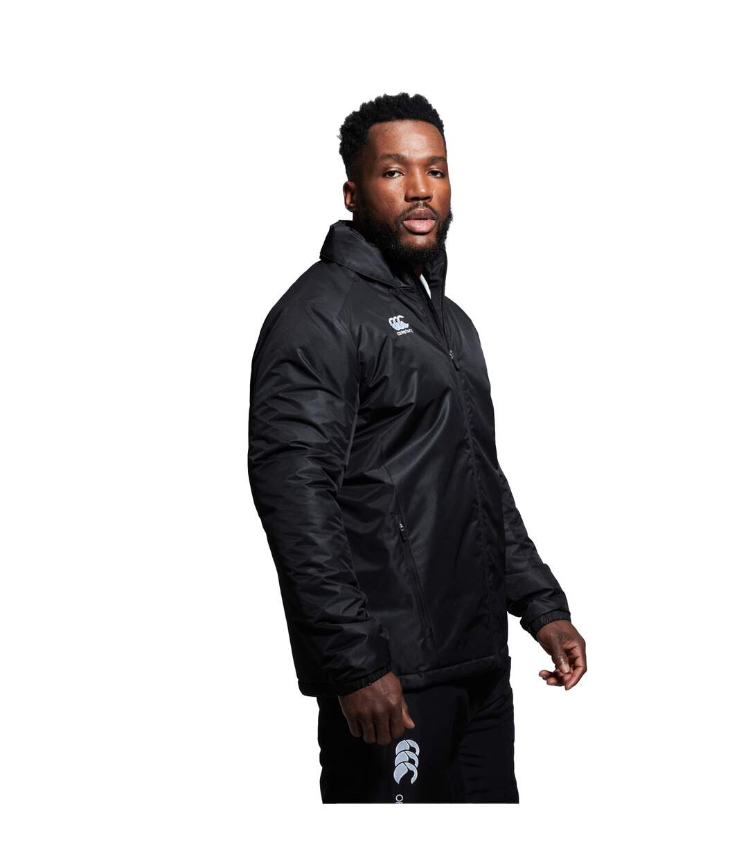 Mens Club Vaposhield Stadium Jacket Black Canterbury-4