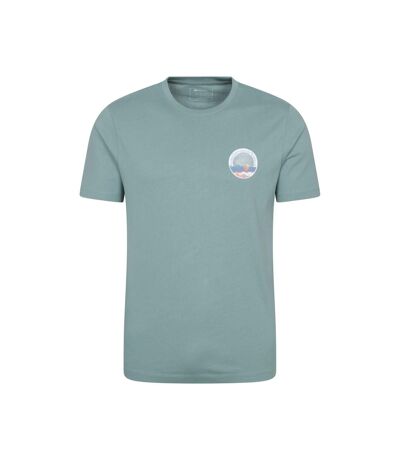 Mens bournemouth short-sleeved t-shirt pale green Mountain Warehouse