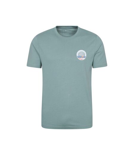 Mens bournemouth short-sleeved t-shirt pale green Mountain Warehouse