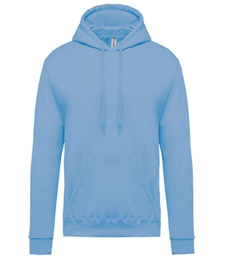 Sweat-shirt à capuche - Unisexe - K476 - bleu ciel