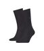 Chaussettes Motif/style Logo Brodé Homme Noir Calvin Klein-1