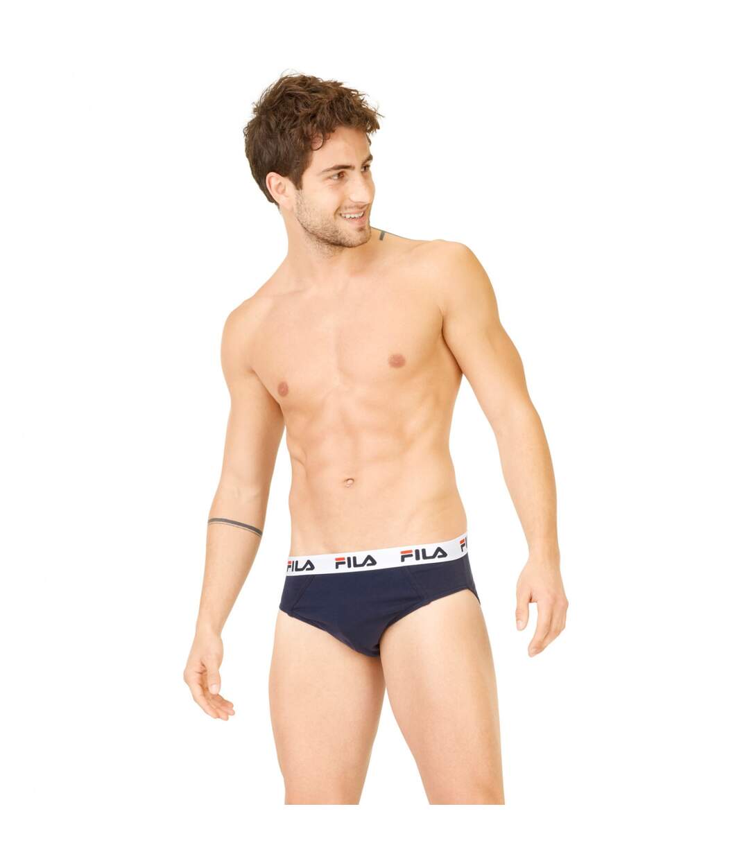 Lot de 4 slips coton homme Fila FU5015 Fila-5