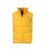 Doudoune Sans Manche Jaune Homme C17 Milton - 3XL