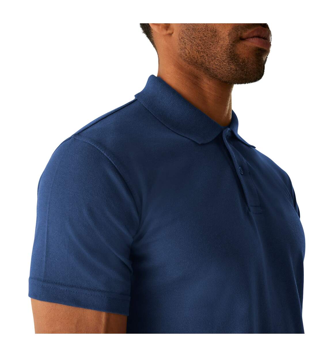 Mens Pique Polo Shirt Royal Blue Regatta Professional-4