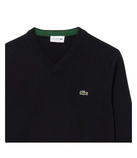 Pull Noir Homme Lacoste AH2183 - 3XL