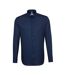 Chemise Manches Longues Homme Bleu Foncé Seidensticker-1