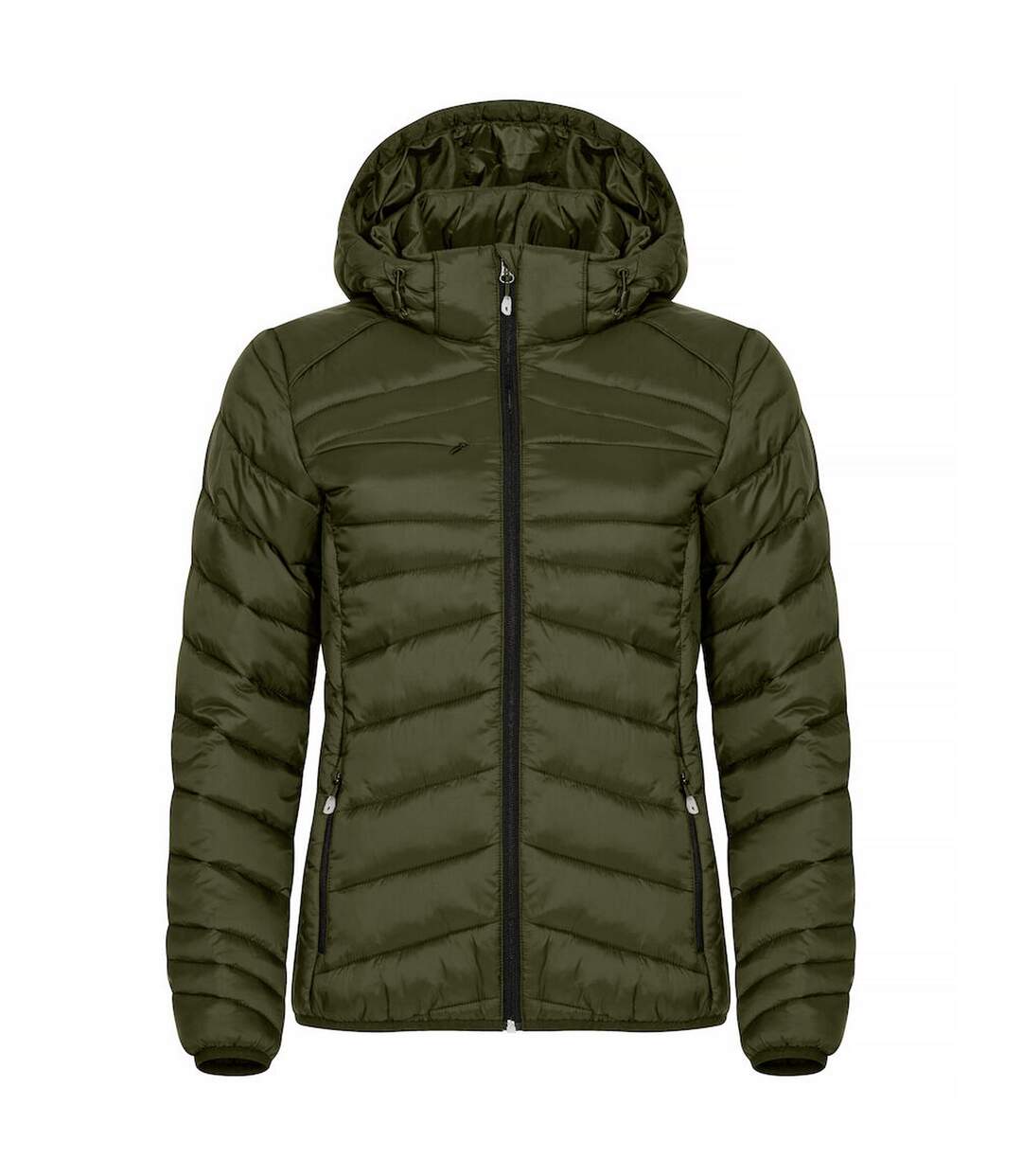 Veste Idaho Femme Vert Kaki Clique-1
