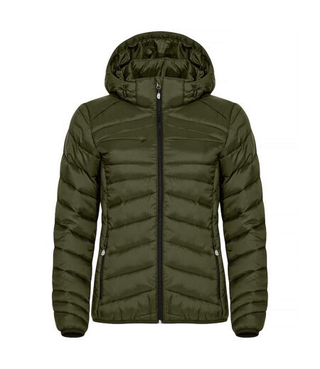 Veste Idaho Femme Vert Kaki Clique