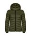 Veste Idaho Femme Vert Kaki Clique-1
