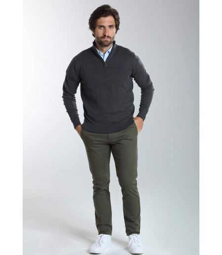 Pull col camionneur  en coton MAXIME