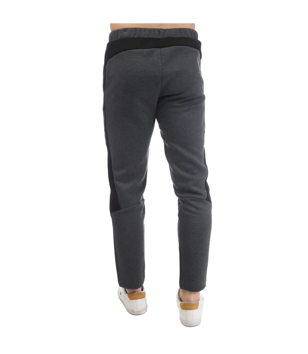 Mens Evostripe Core Jogging Bottoms Grey Heather Puma-2