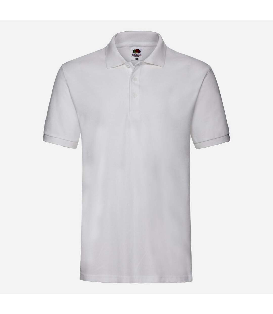 Polo premium adulte blanc Fruit of the Loom Fruit of the Loom