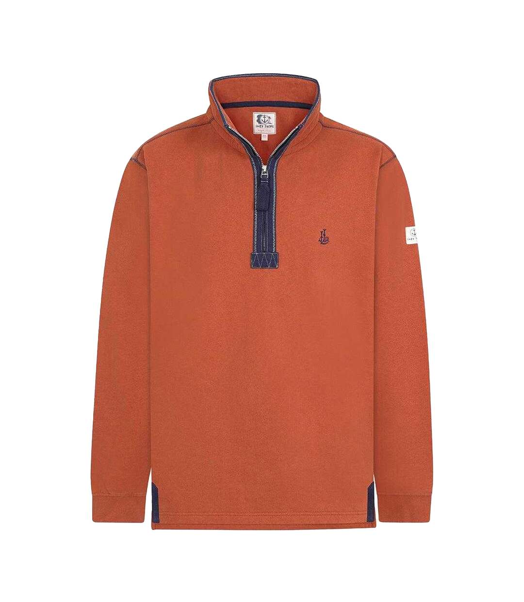 Sweat Homme Orange Lazy Jacks-1