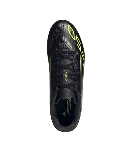 Mens F50 League 3 Stripes Football Boots Black Lemon Adidas