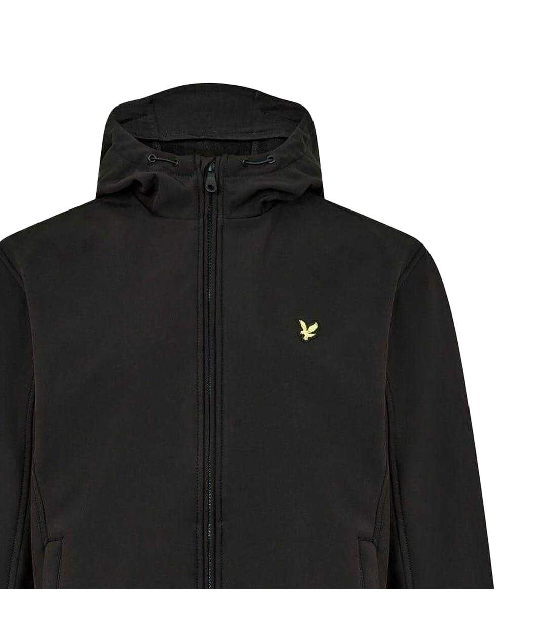 Mens Soft Shell Jacket Jet Black Lyle & Scott-3