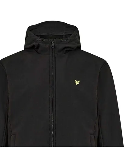 Mens Soft Shell Jacket Jet Black Lyle & Scott