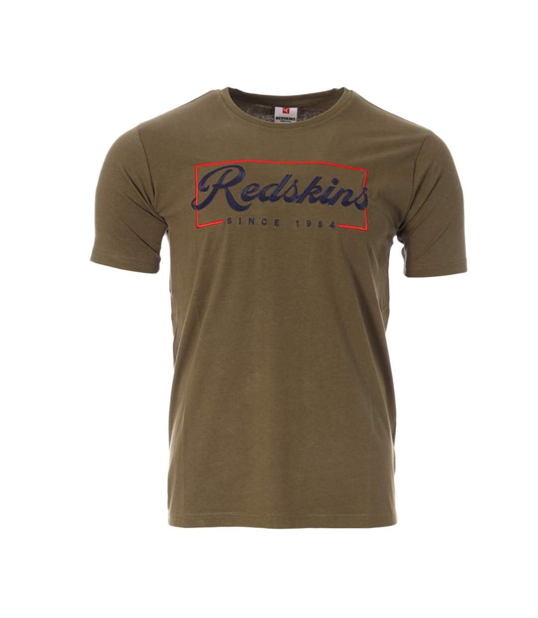 T-Shirt kaki homme redskins ts6074-1