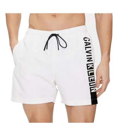 Short de bain Blanc Homme Calvin Klein Medium Drawstring - M