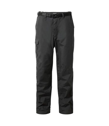 Pantalon Décontracté À Taille Haute Semi-élastiquée Kiwi Classic Homme Anthracite Craghoppers