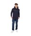 Sweat À Capuche Haromere Homme Bleu Marine Crosshatch-4