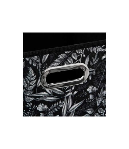 Boîte de Rangement Botanical 31x31cm Noir