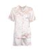Ensemble De Pyjama Court Manches Courtes Femme Blanc Dumbo-2
