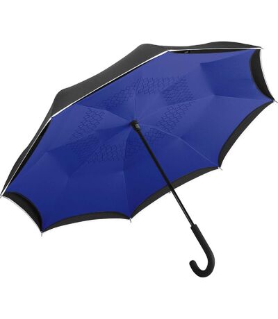Parapluie standard FP7715 - noir et bleu euro